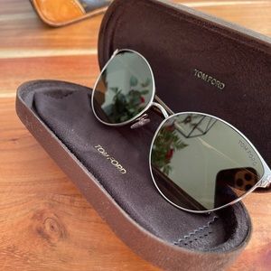 Tom Ford Women’s Zelia sunglasses in gold